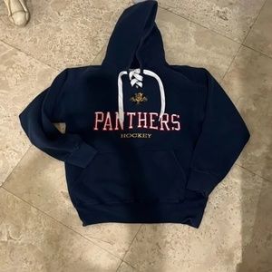 Retro Florida Panthers Hockey Hooded Sweatshi